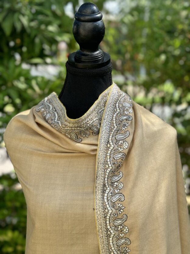 Golden Dusk Pashmina Shawl