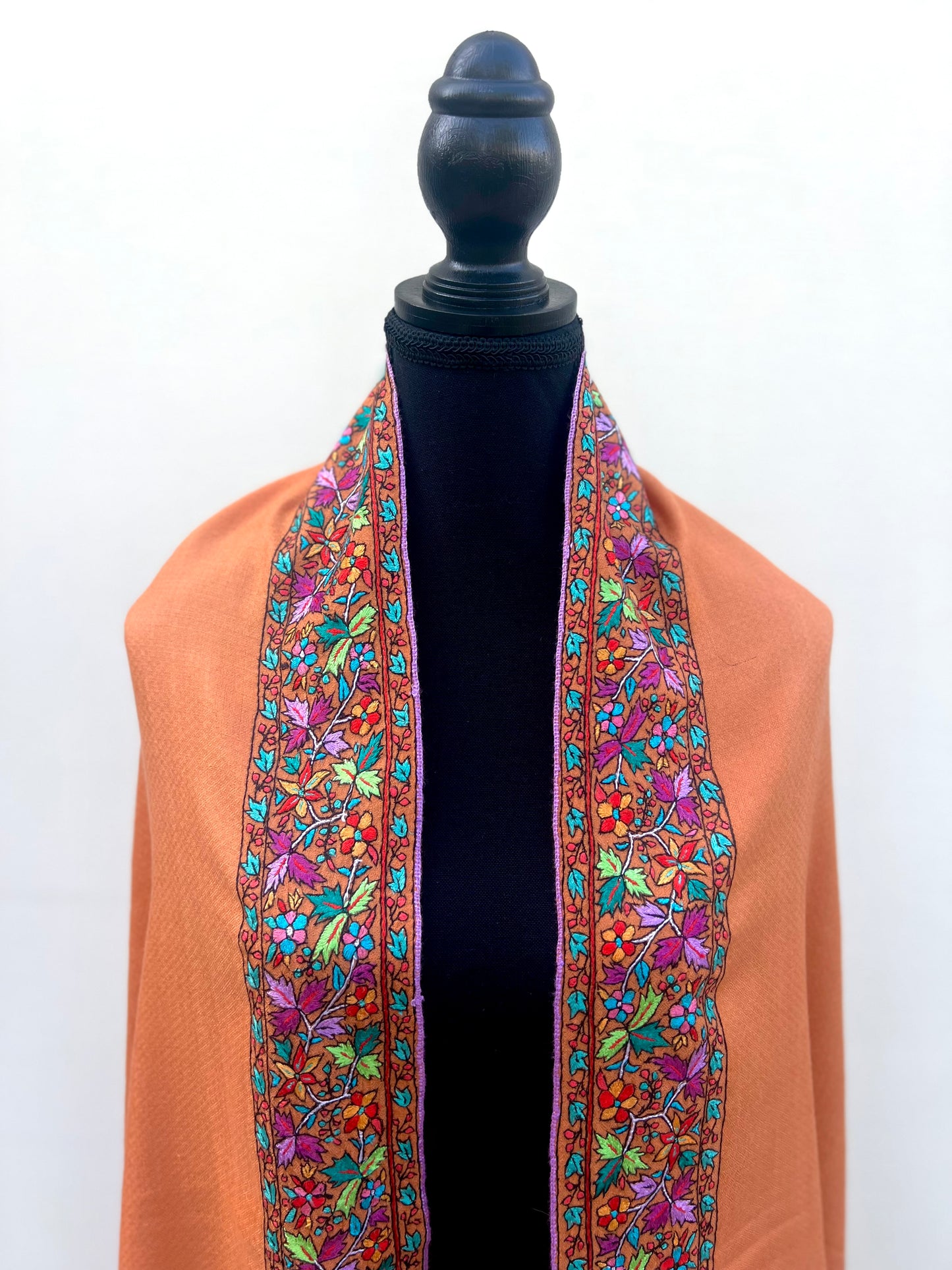 Bright Tangerine Pashmina