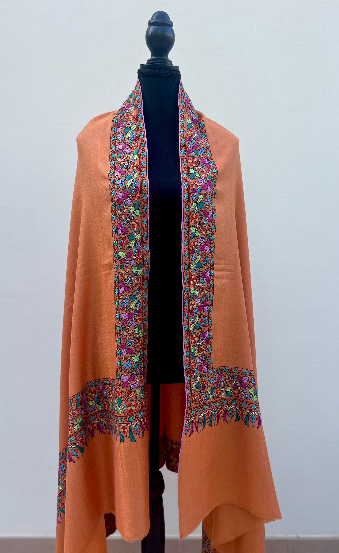 Bright Tangerine Pashmina
