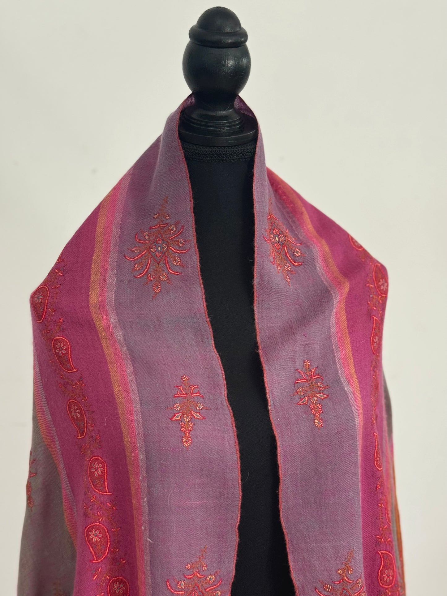 Patterned Pashmina Shawl