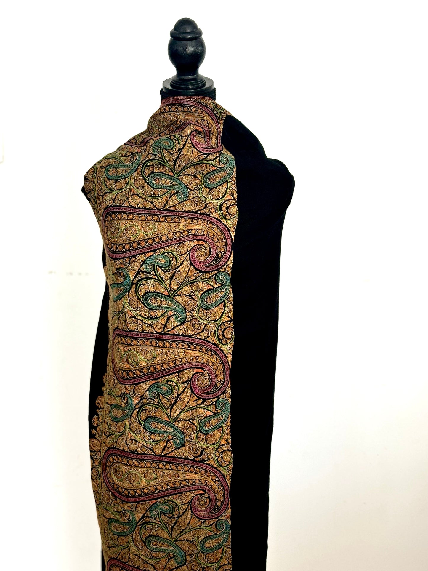 Midnight Elegance Pashmina