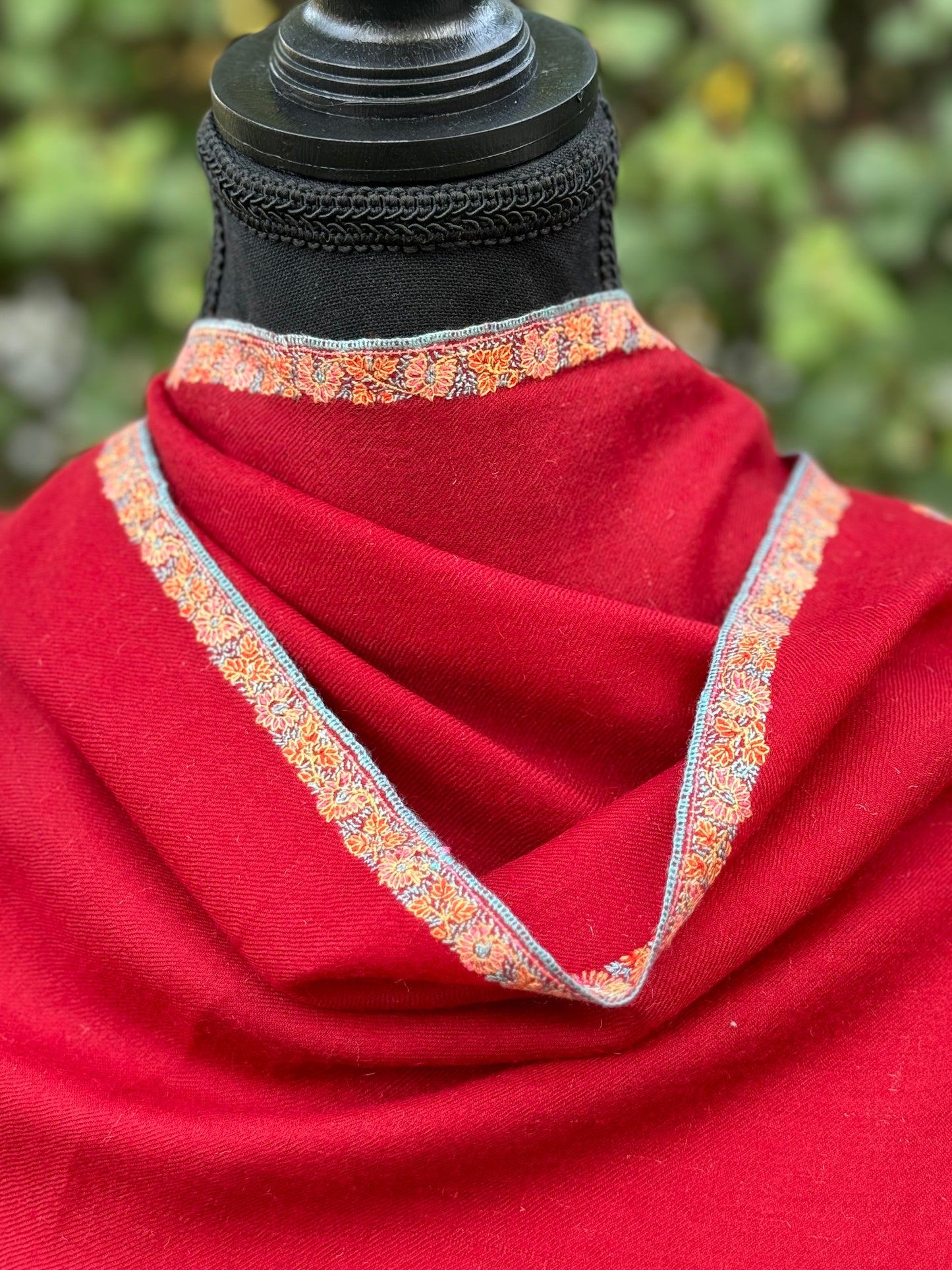 Regal Red Pashmina Palla
