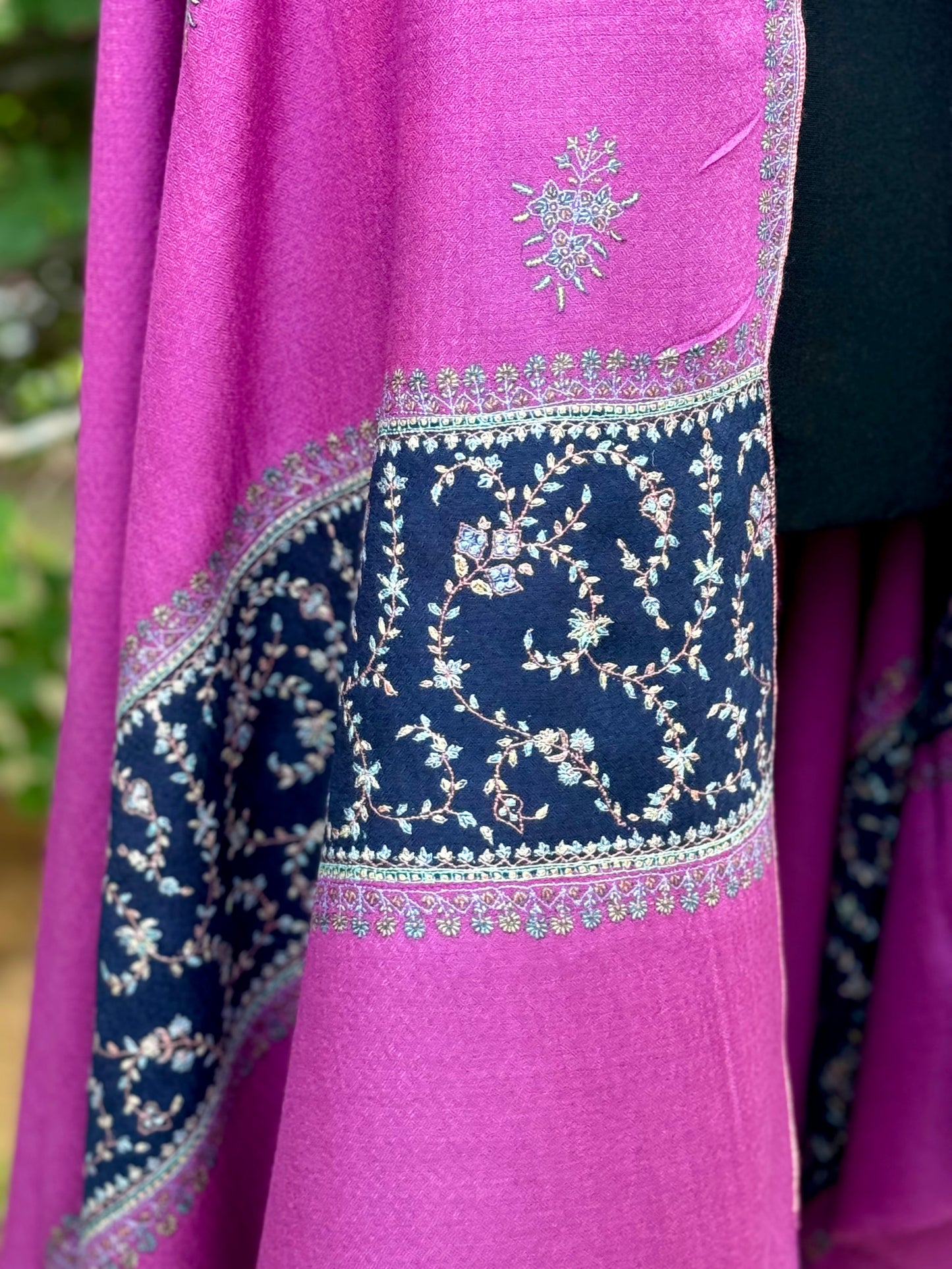 Rose Mirage Pashmina Shawl