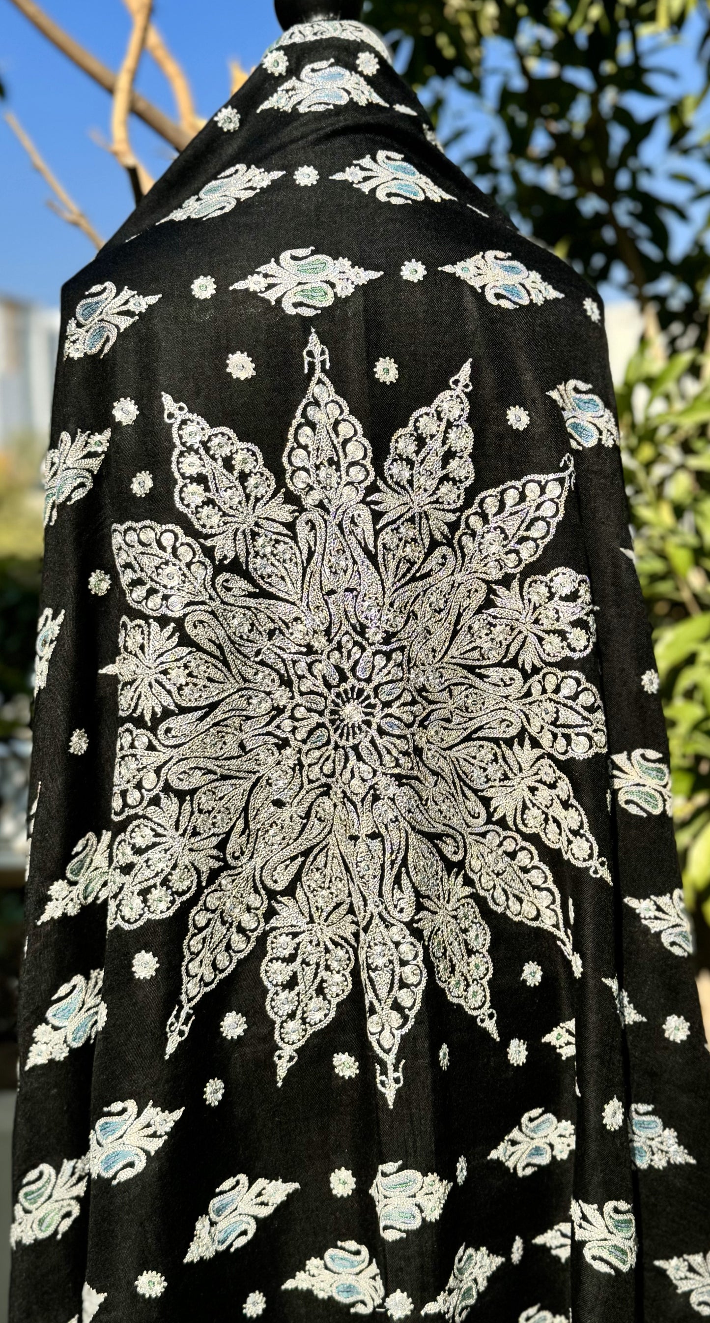 Midnight Luxe Pashmina