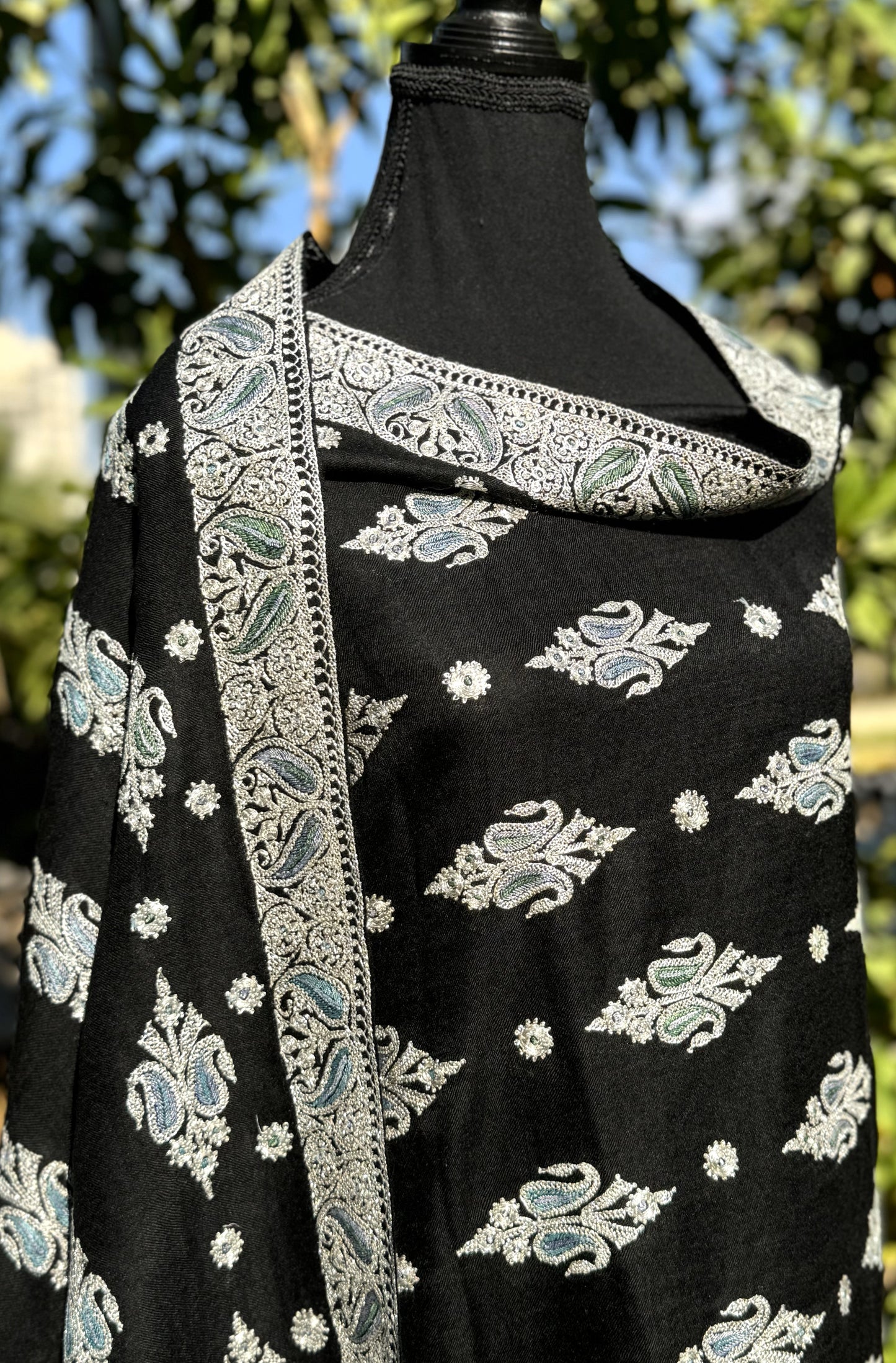 Midnight Luxe Pashmina