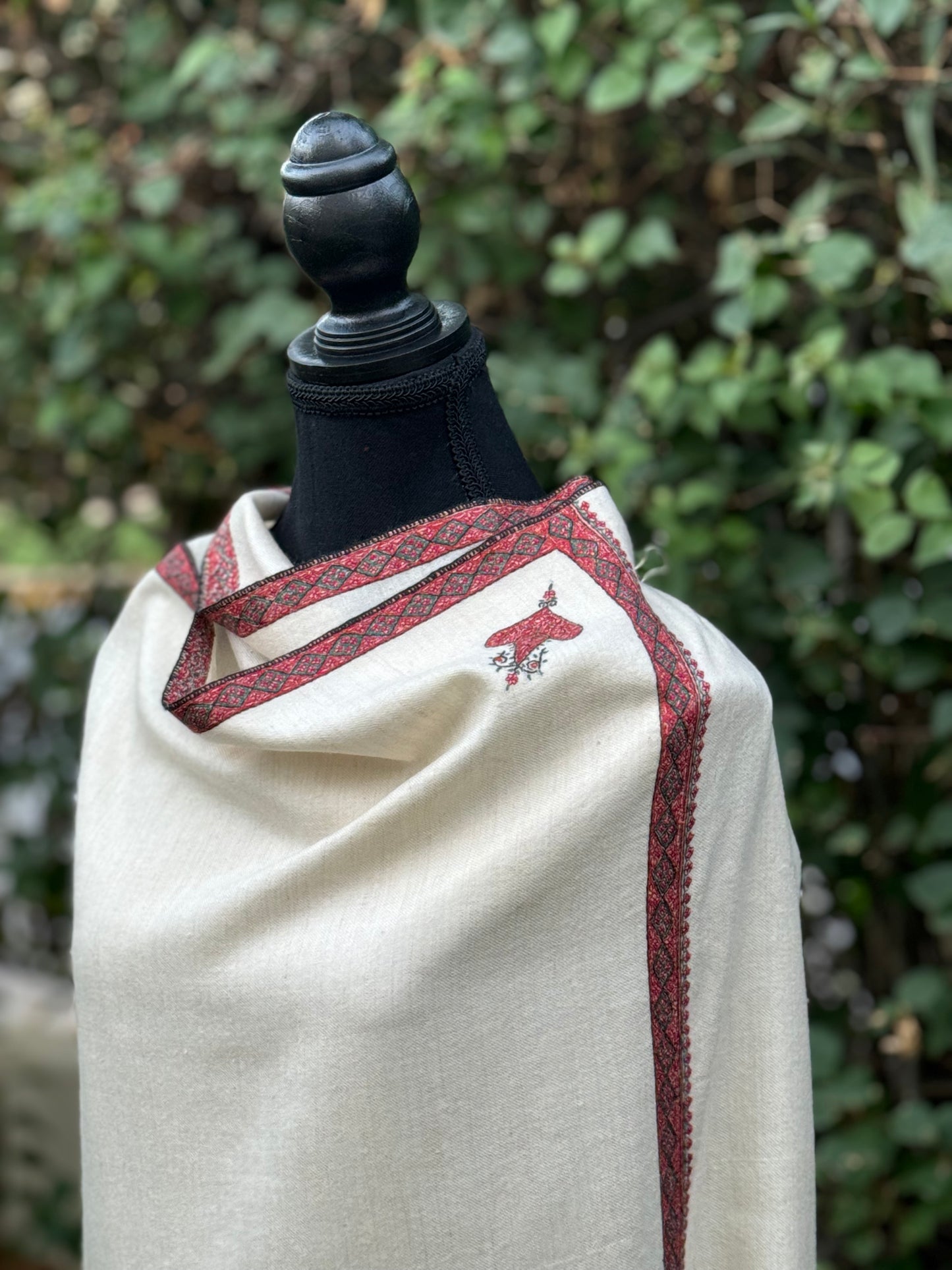 Eternal White Pashmina