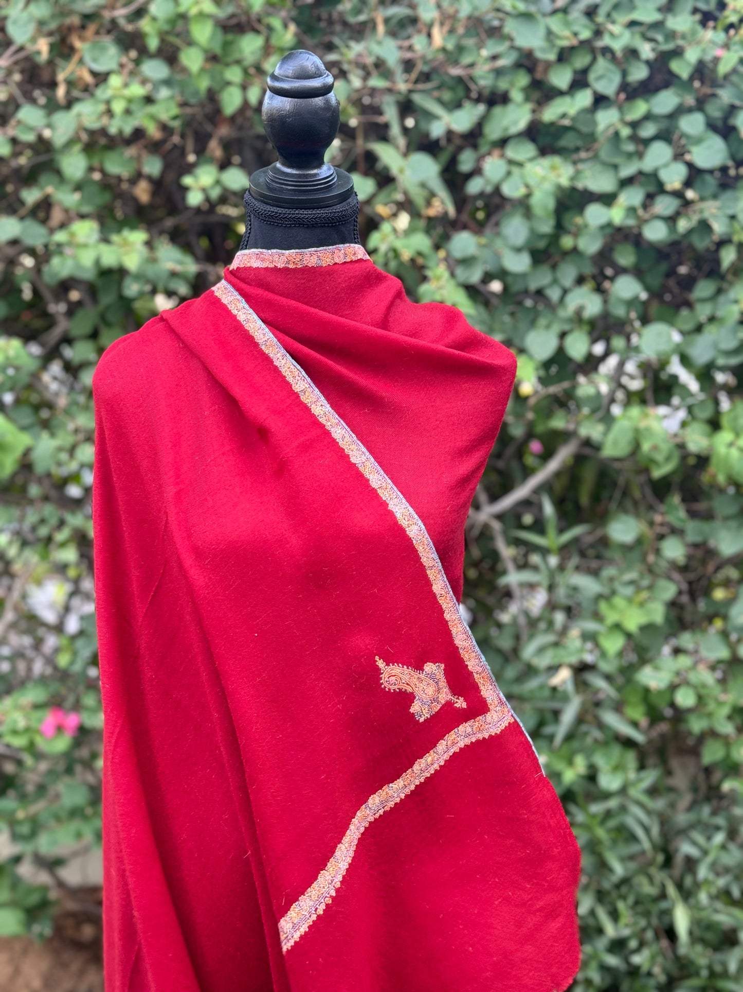 Regal Red Pashmina Palla