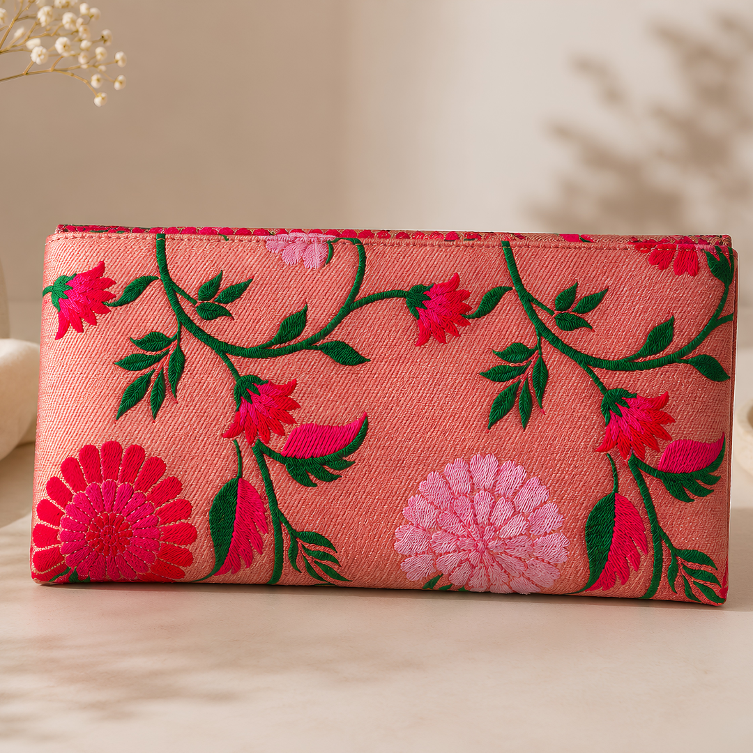 The Paithani Edit- Jewel Clutch
