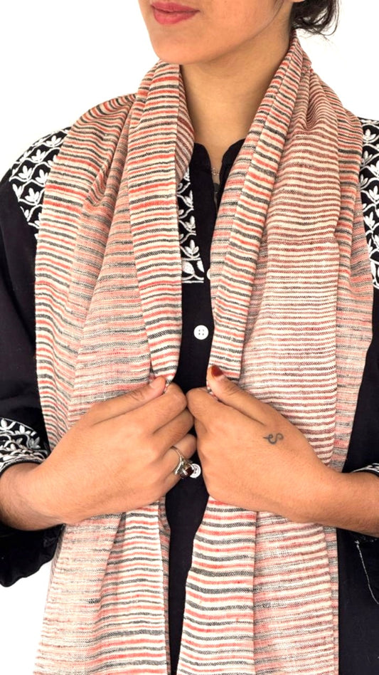 Multicolor Weave Scarf