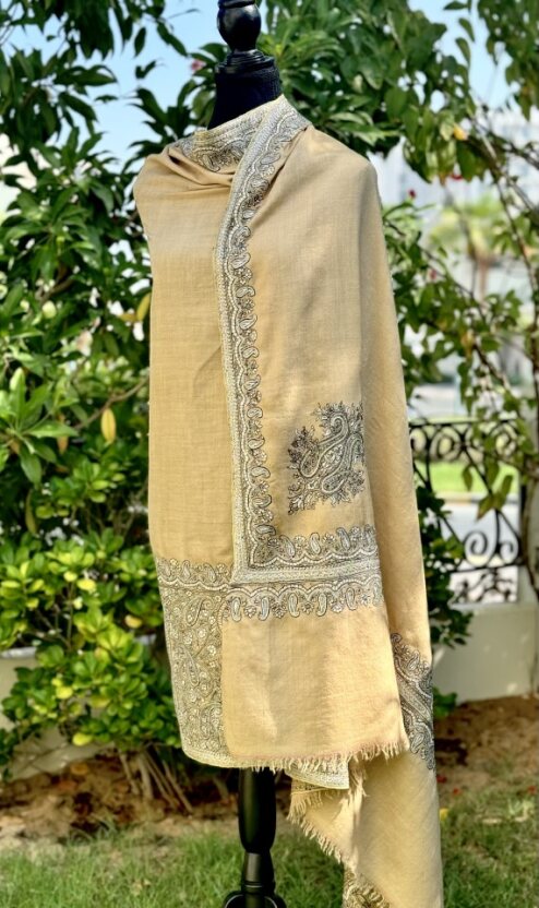 Golden Dusk Pashmina Shawl