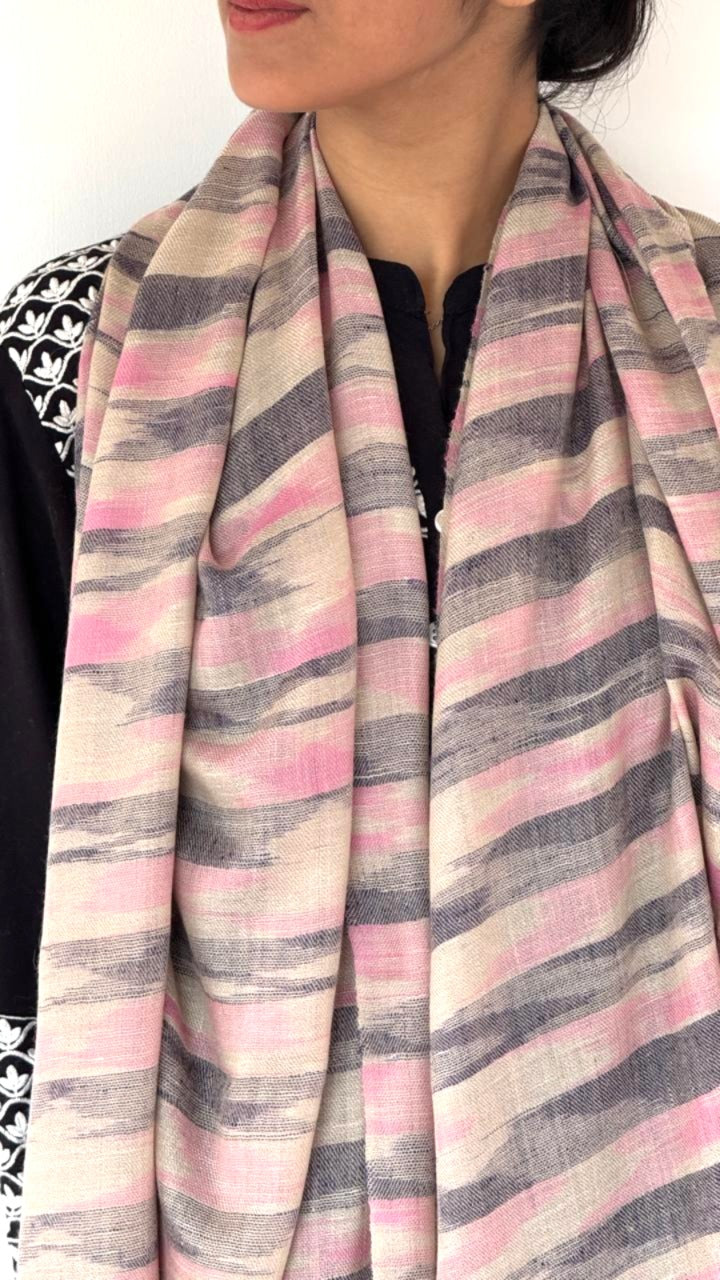 Ikat Weave Scraf