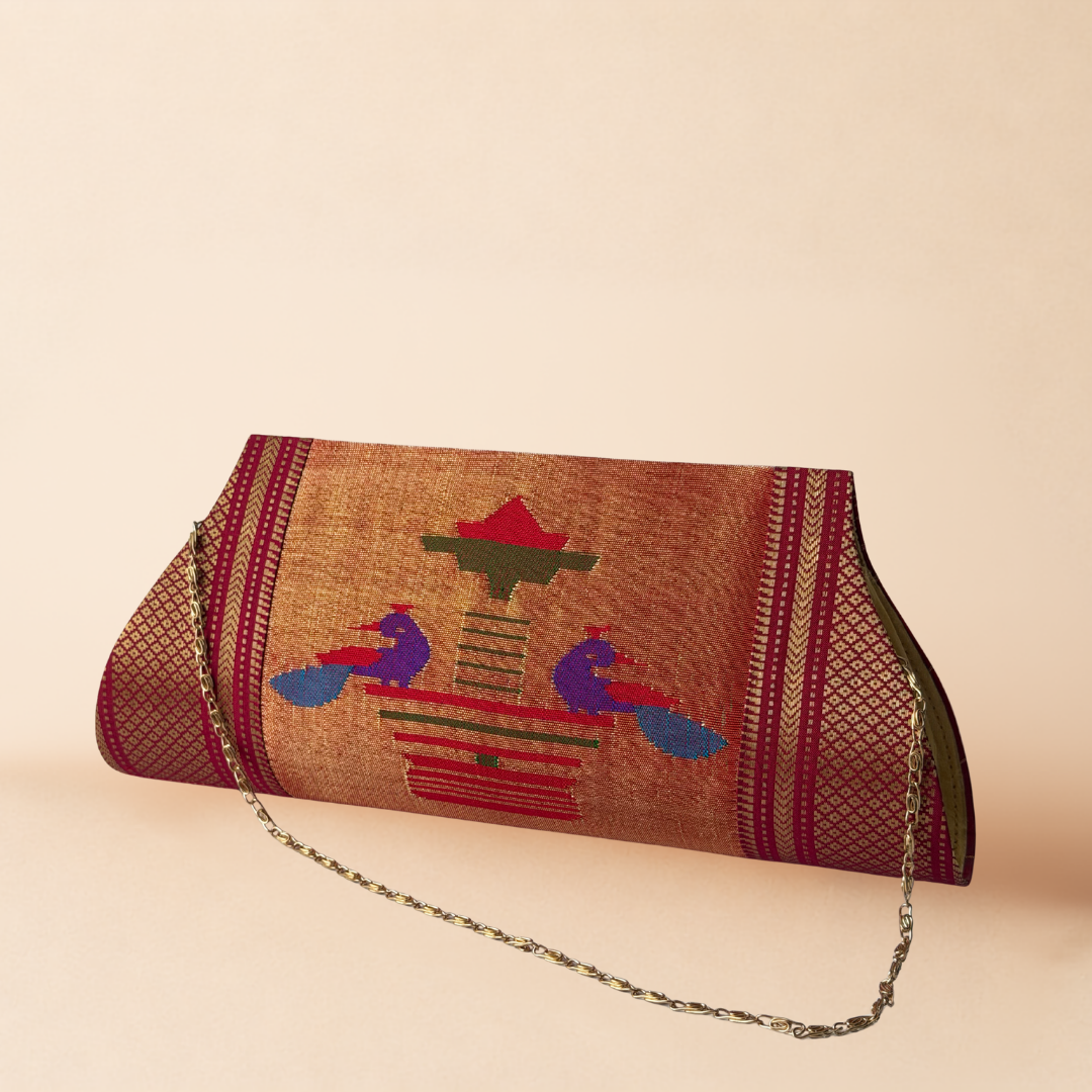 The Paithani Edit- Red