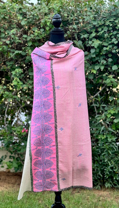 Blush Breeze Pashmina Shawl