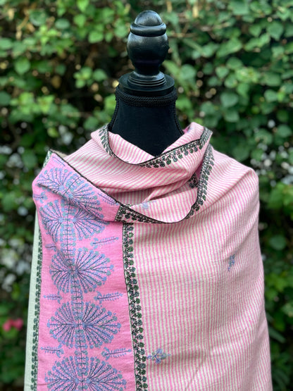 Blush Breeze Pashmina Shawl