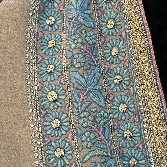 Blue Veil Pashmina
