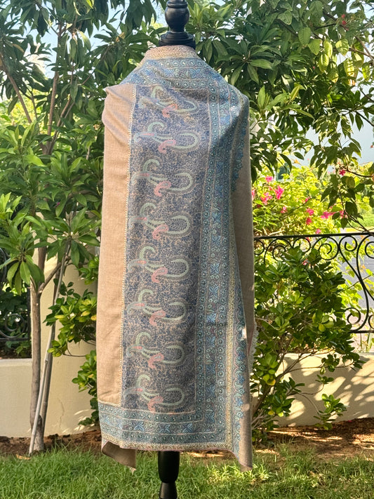 Blue Veil Pashmina