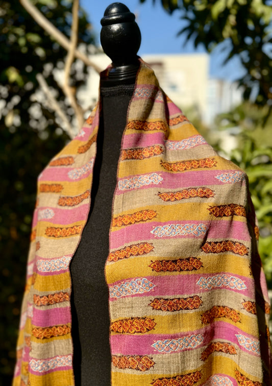 Ethereal Stripe Pashmina