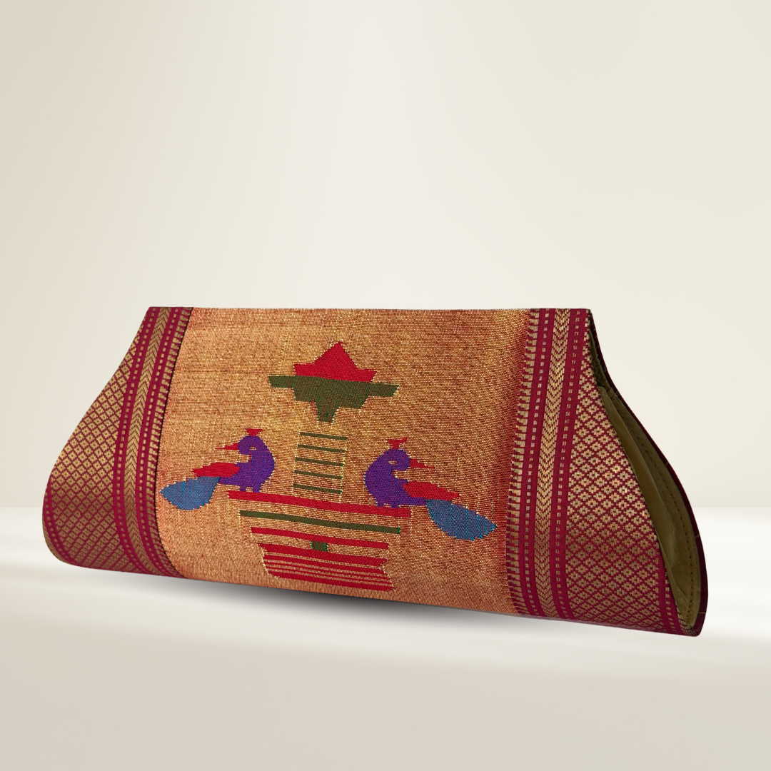 The Paithani Edit- Red