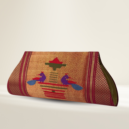 The Paithani Edit- Red