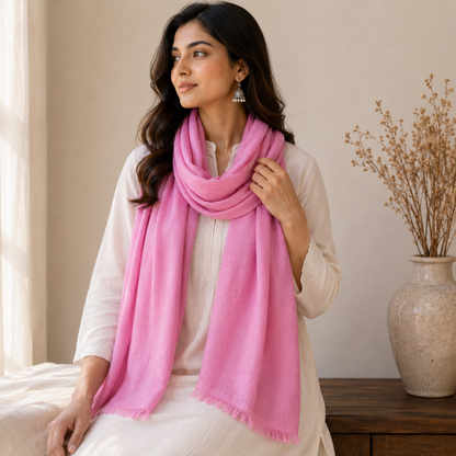 Pink Pashmina wrap